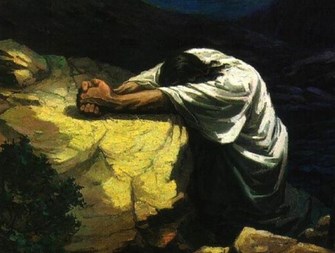 Jesus Praying Copy