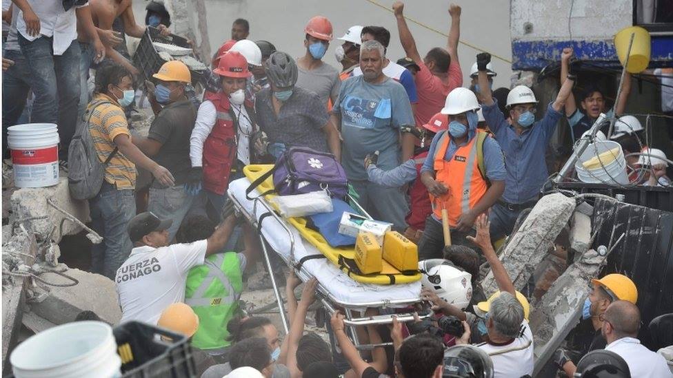 Gempa hantam Meksiko, korban tewas lebih dari 100 orang