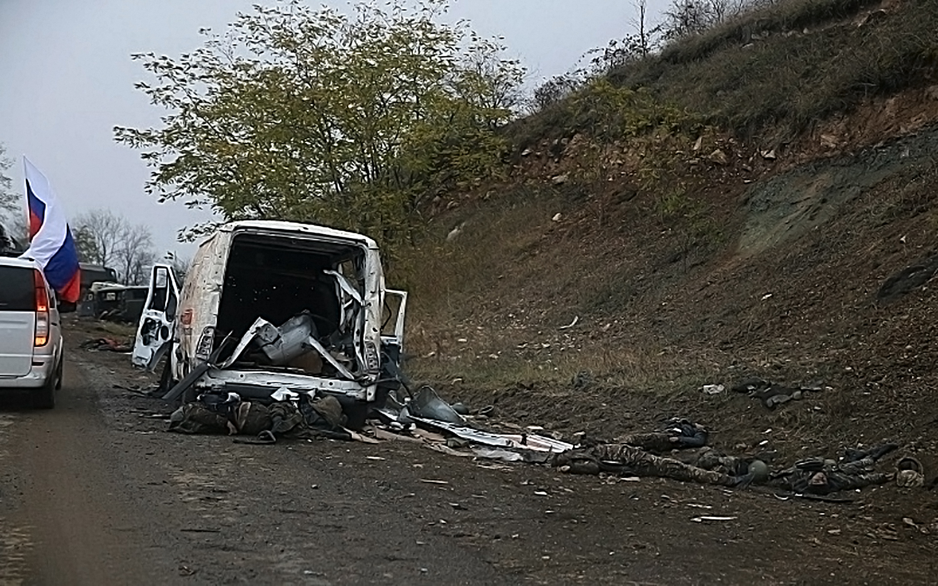 Tiba di Nagorno-Karabakh, Pasukan Rusia Disambut Pemandangan Mengerikan Mayat Bergelimpangan
